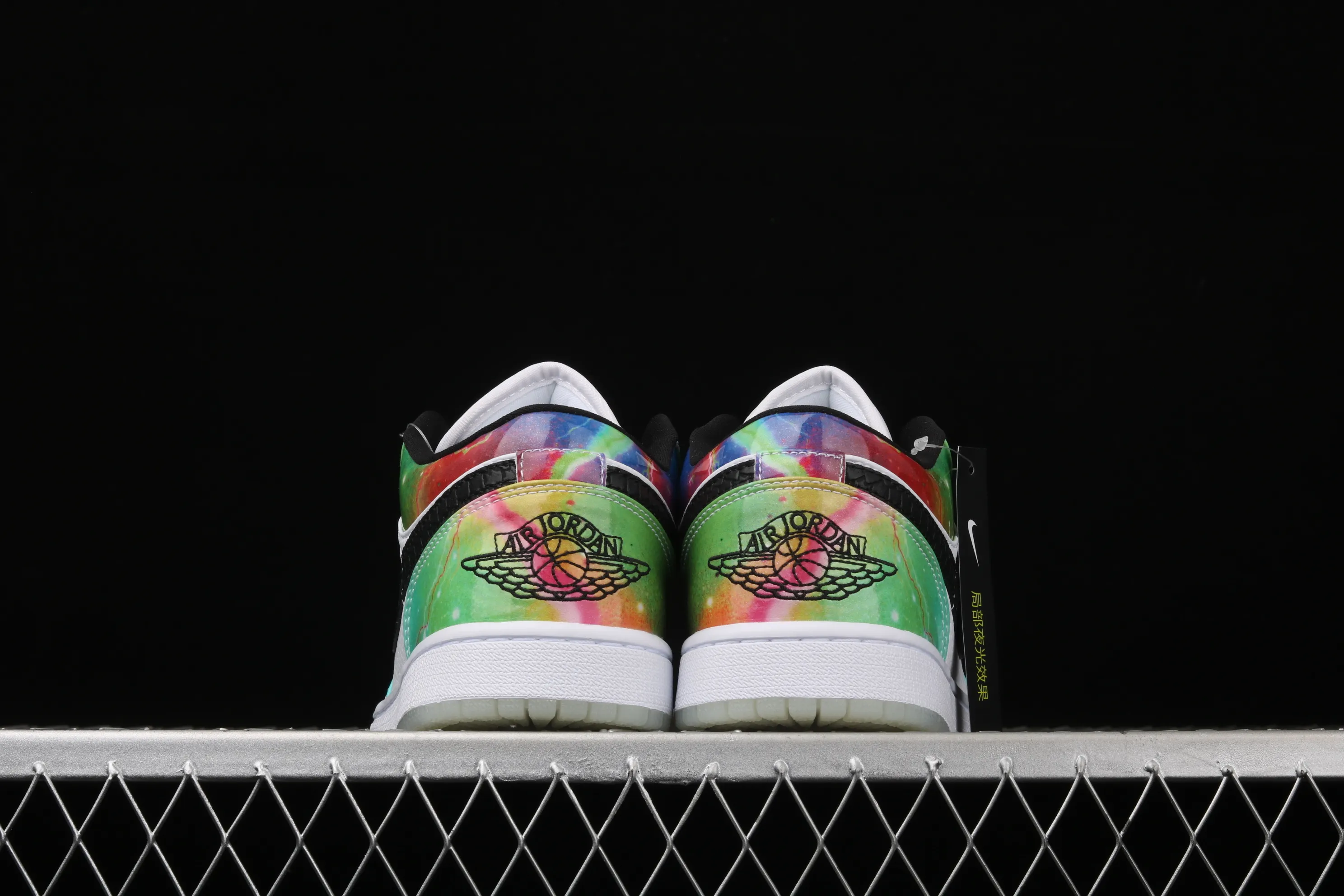 All categories Air Jordan Jordan series basketball shoes Air Jordan 1 Low Air Jordan 1 Low Multicolor AJ1 Joe 1 Galaxy low-top casual sports shoes CW7310-909